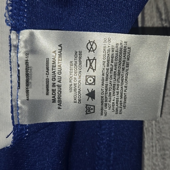 Nike Golden State Warriors Icon Edition Jersey Blue/White/Yellow Size XL NWT - Picture 11 of 12